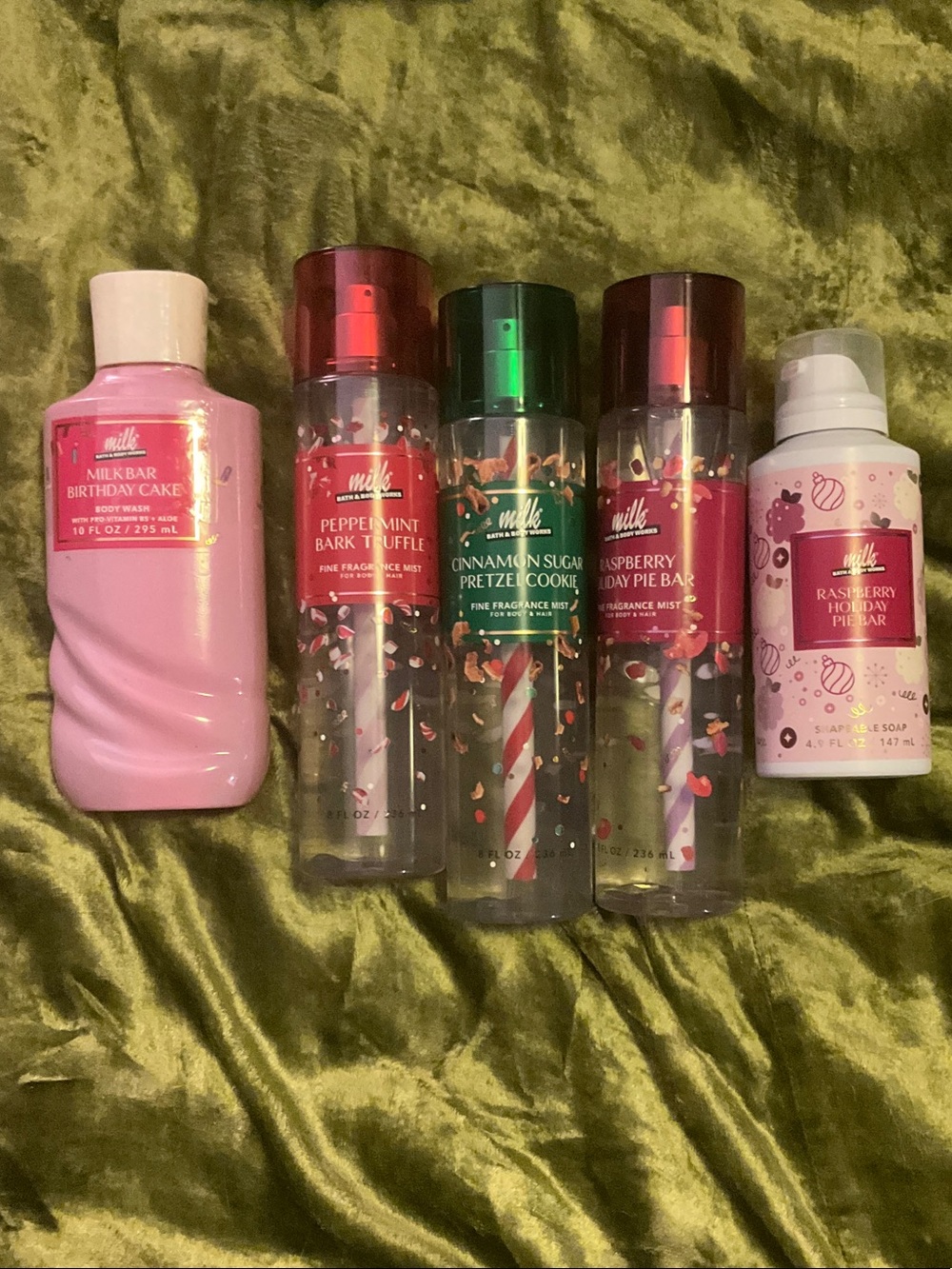 Bath & Body Works Milk Bar collab Holiday Fragrance Bundle